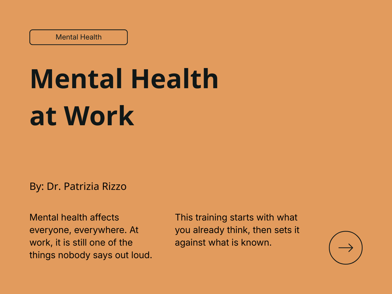 Mental Health